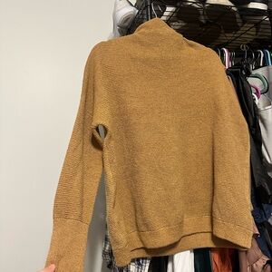 Chelsea & Theodore Tan Turtleneck Sweater